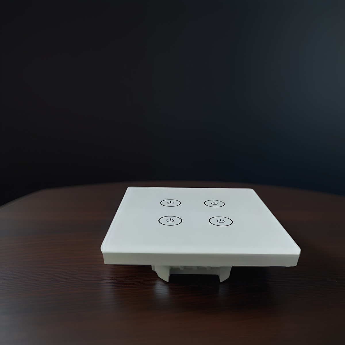 Intelligent switch Wall Switch European Regulations wall smart home switch enclosure with tempered glass panel, Factory Sales