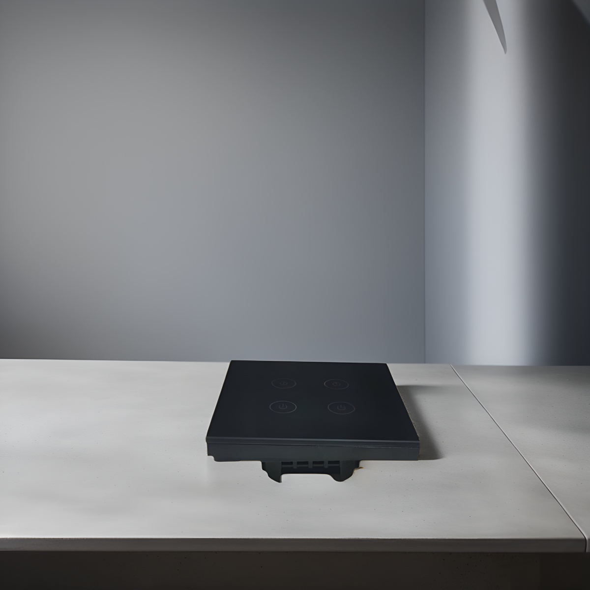 Intelligent switch Wall Switch European Regulations wall smart home switch enclosure with tempered glass panel, Factory Sales-Zhaotesi