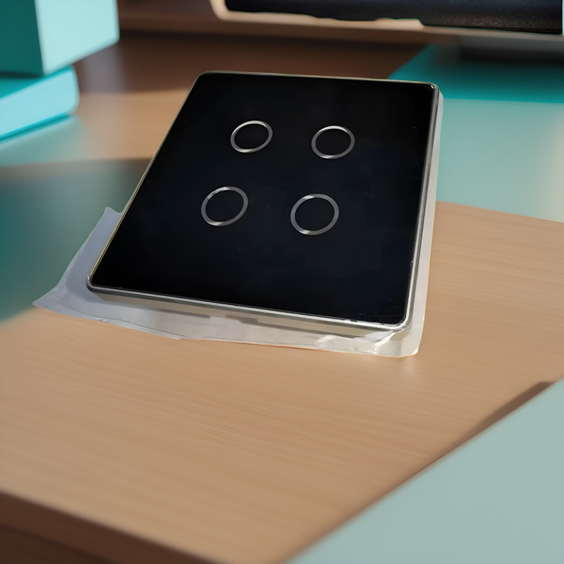 EU 86 Intelligent Wall Touch Switch Housing Aluminum Alloy Switch Housing-Zhaotesi