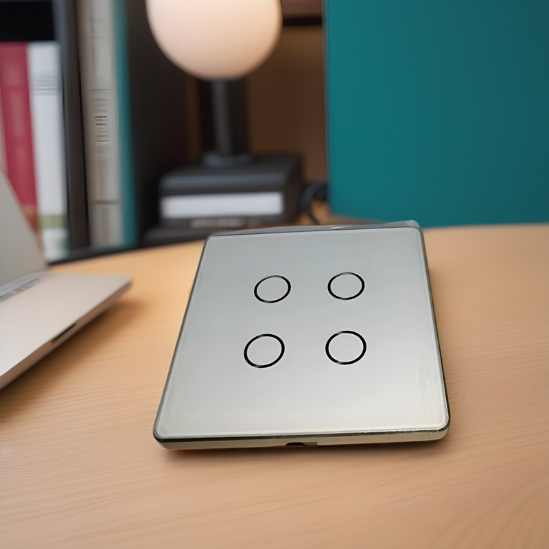 EU 86 Intelligent Wall Touch Switch Housing Aluminum Alloy Switch Housing-Zhaotesi