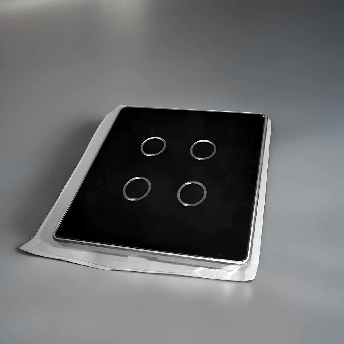 EU 86 Intelligent Wall Touch Switch Housing Aluminum Alloy Switch Housing-Zhaotesi