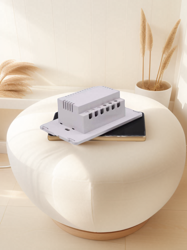 Luxury smart home 120 * 72 wall switch housing 2.5D curved glass-Zhaotesi