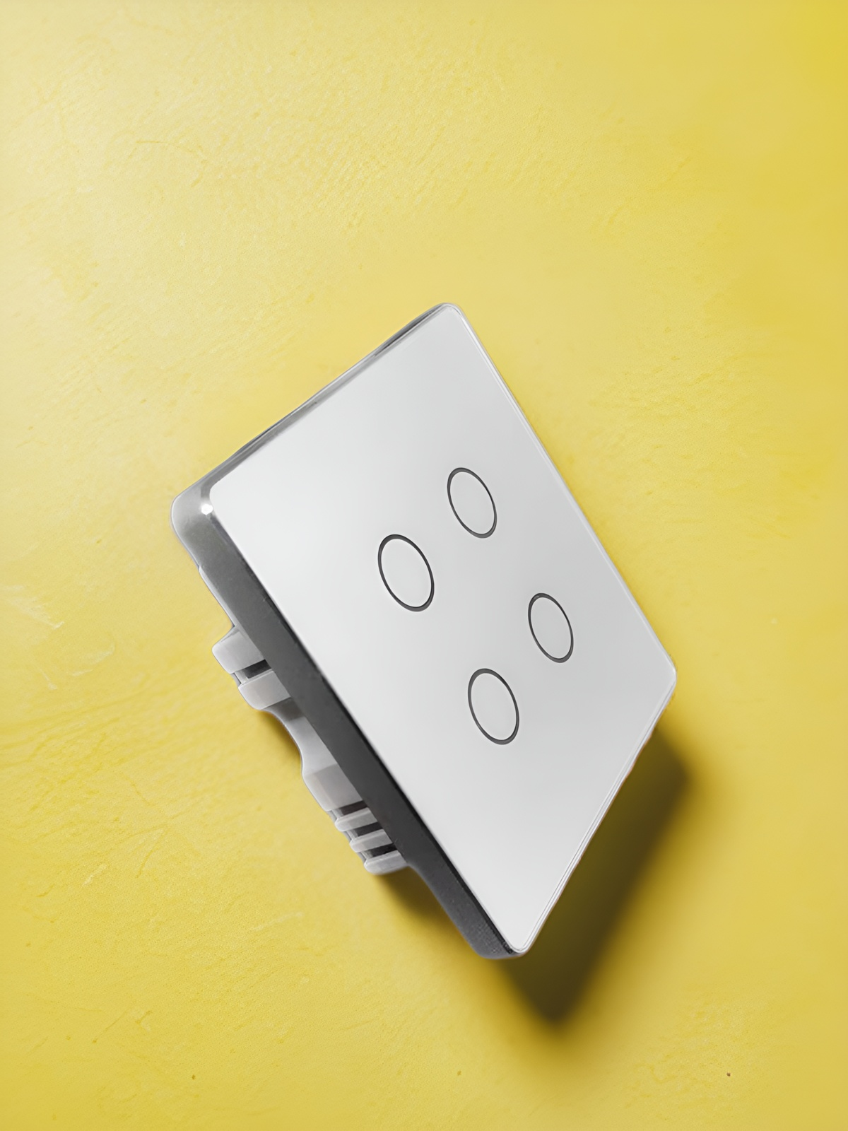 High grade 86 wall smart home switch enclosure with tempered glass panel-Zhaotesi