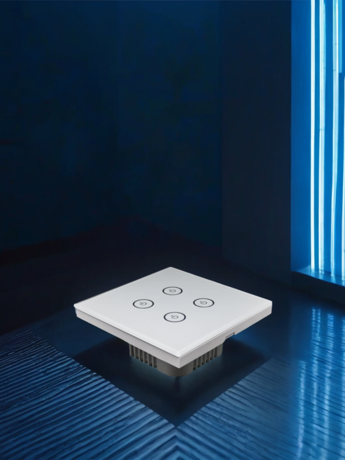 Square smart home wifi touch enclosure-Zhaotesi