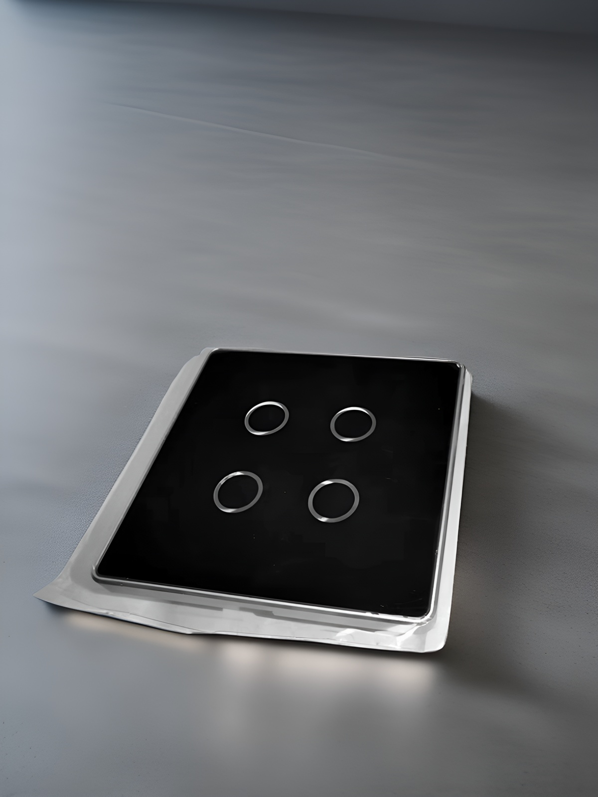 EU 86 Intelligent Wall Touch Switch Housing Aluminum Alloy Switch Housing-Zhaotesi