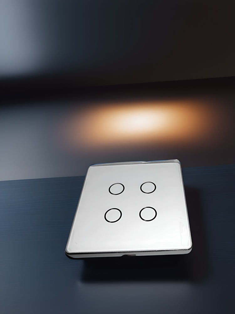 EU 86 Intelligent Wall Touch Switch Housing Aluminum Alloy Switch Housing-Zhaotesi