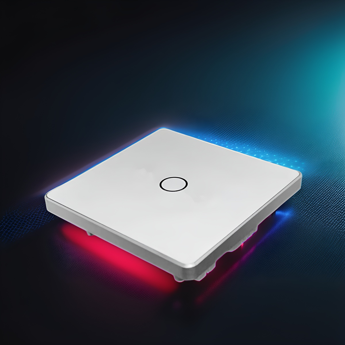 UK High Grade Aluminum Frame 86 Wall Smart Home Switch Enclosure With-Zhaotesi