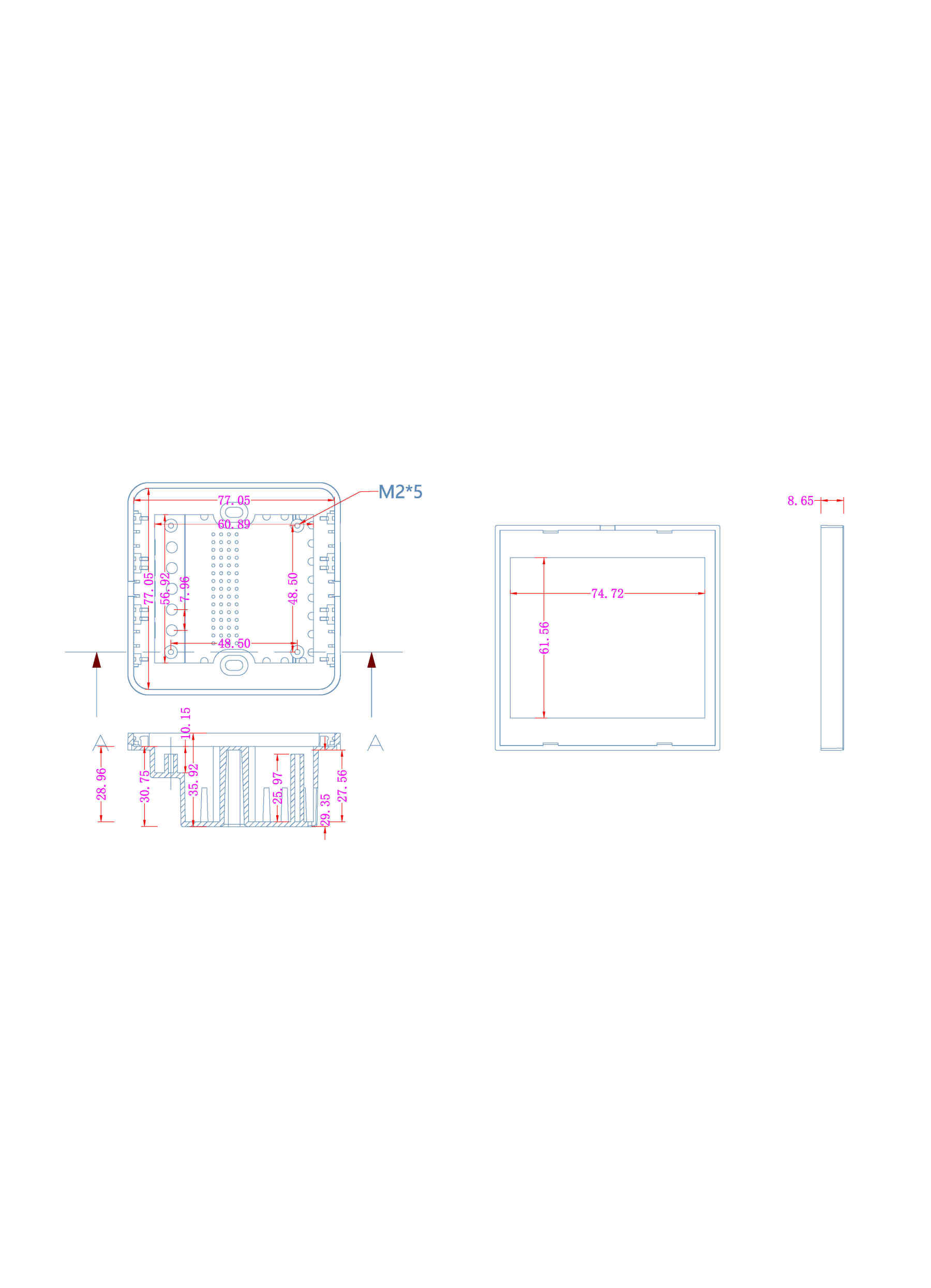 Switch supporting smart home switch housing-Zhaotesi