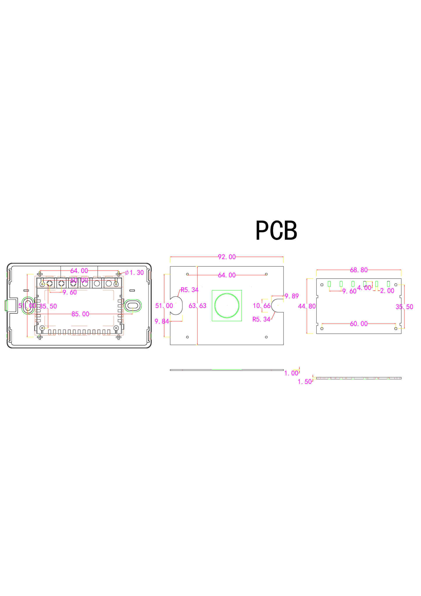 Premium WiFi Smart Touch Switch | 120x72mm Tempered Glass Panel | PC V0 Fireproof & Copper Terminals | Compatible with US, CA, JP, MX, BR & SE Asia Markets-Zhaotesi