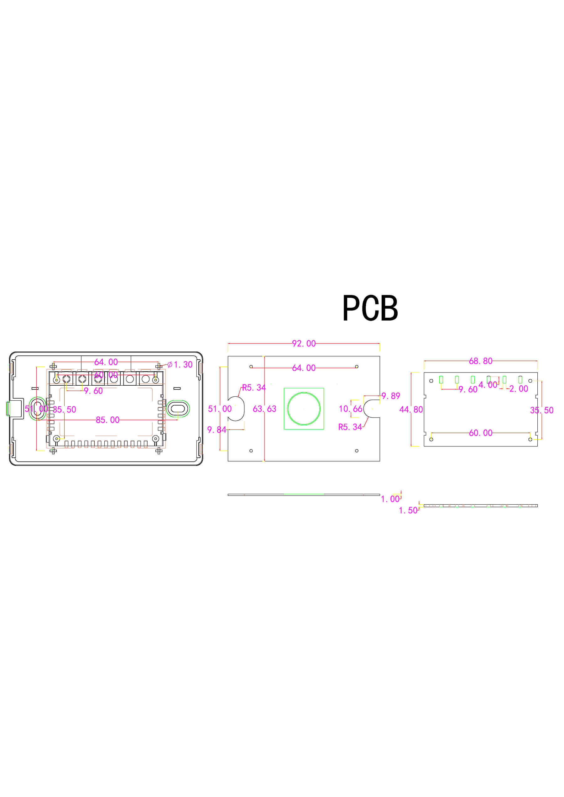 Premium WiFi Smart Touch Switch | 120x72mm Tempered Glass Panel | PC V0 Fireproof & Copper Terminals | Compatible with US, CA, JP, MX, BR & SE Asia Markets-Zhaotesi