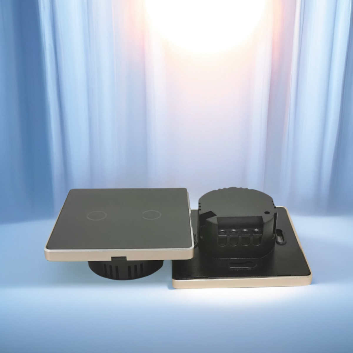 EU 86 Intelligent Wall Touch Switch Housing Aluminum Alloy Switch Housing-Zhaotesi