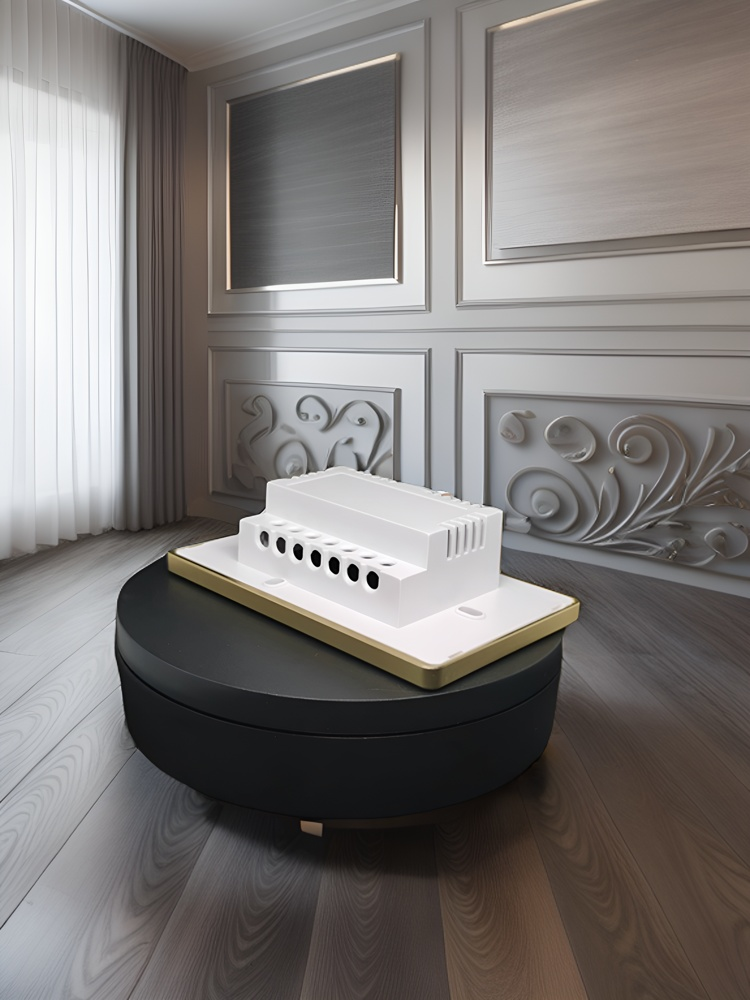 US Standard 120 Smart Home Switch Cover - Exquisite Design, Intelligent Control-Zhaotesi