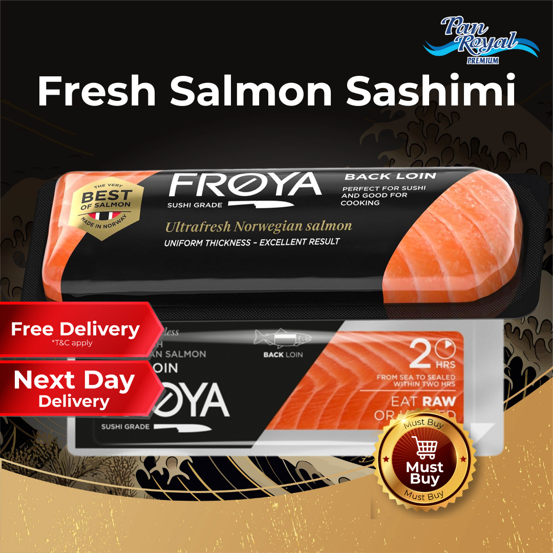 Fresh Salmon Sashimi (180g +/-)