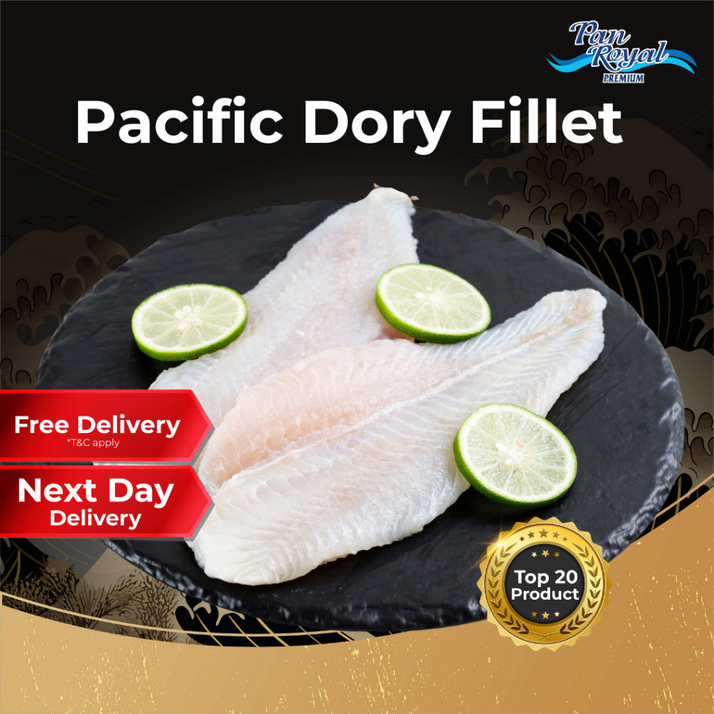 [PAN ROYAL] Frozen Pacific Dory Fillet (Untreated) 4 - 5 pcs -Pan Ocean Singapore - Sea Through Us.