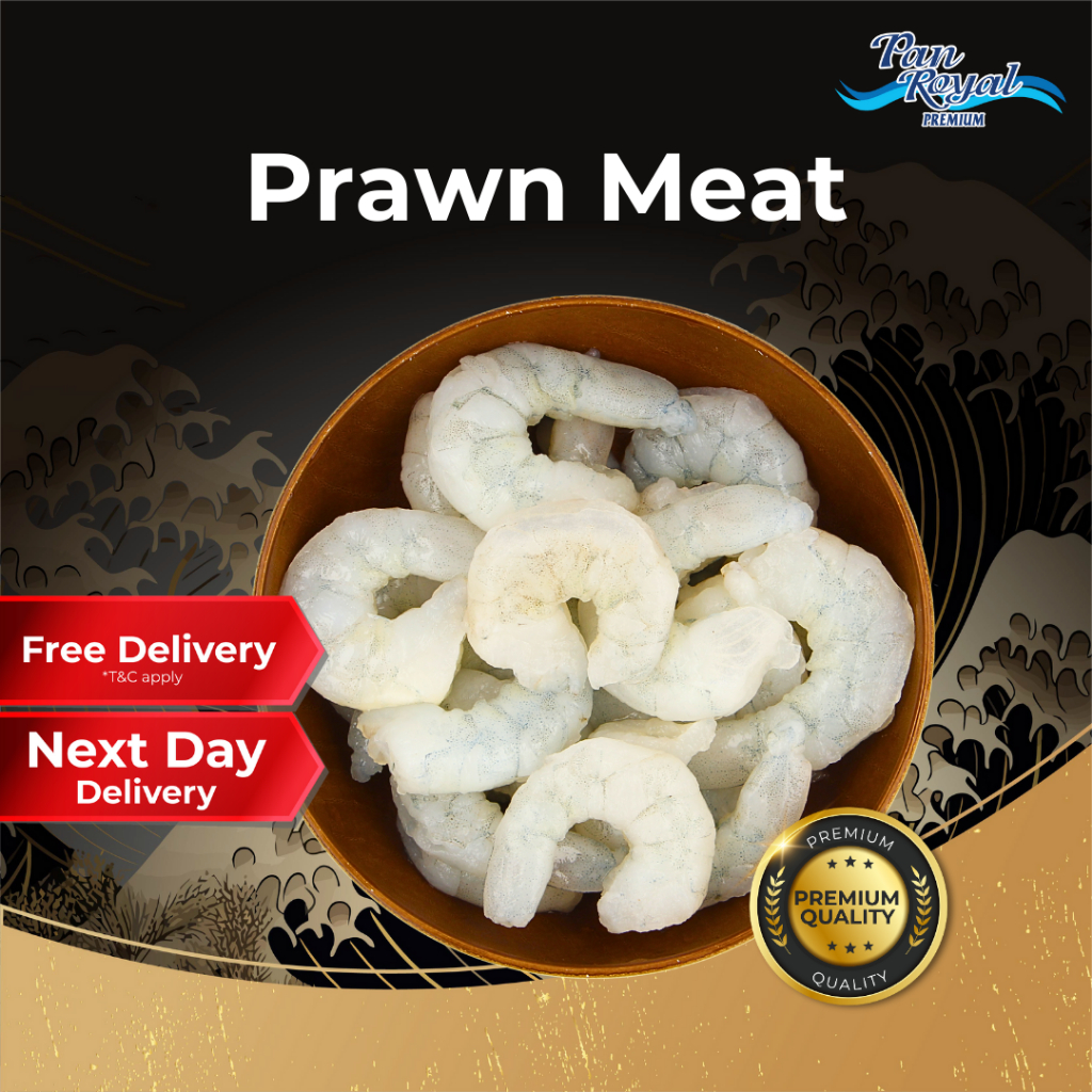 [PAN ROYAL] Frozen Prawn Meat (500g +/-)-Pan Ocean Singapore - Sea Through Us.