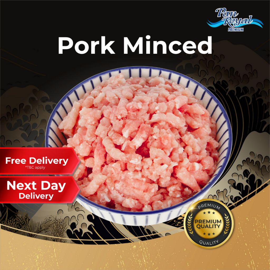 [PAN ROYAL] Frozen Pork Minced (300g +/-)-Pan Ocean Singapore - Sea Through Us.