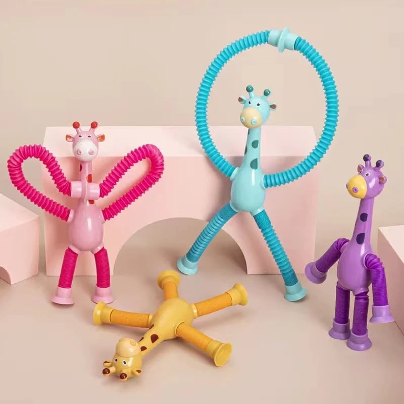 Telescopic Suction Cup Giraffe/Robot Toy - BUY 5 GET 3 FREE & FREE SHIPPING