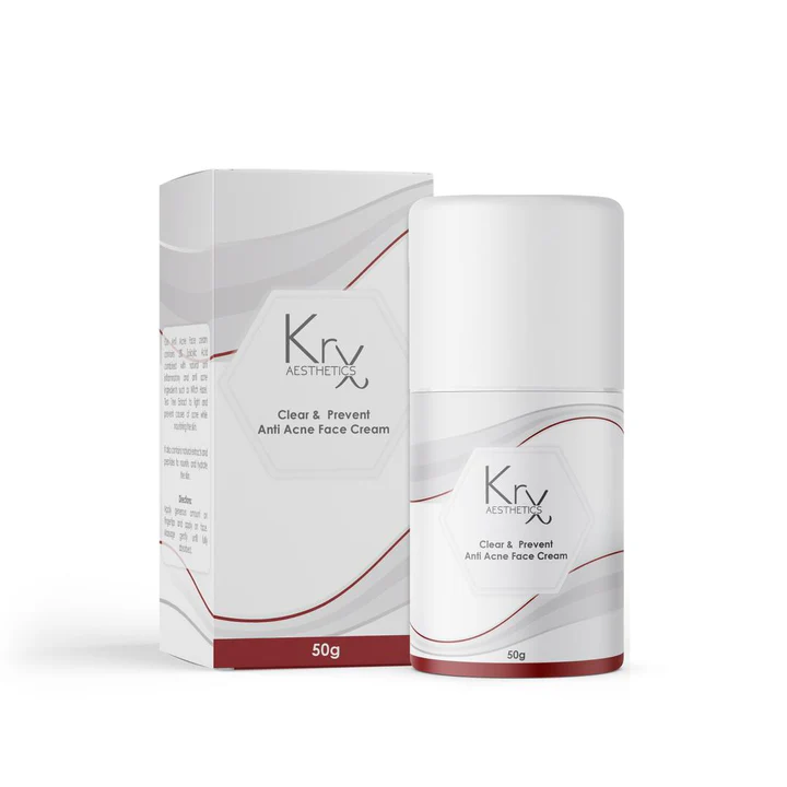KrX Clear + Prevent Anti-Acne Face Cream