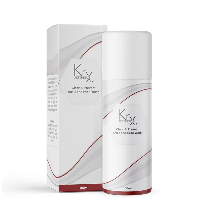 KrX Clear + Prevent Anti Acne Face Wash