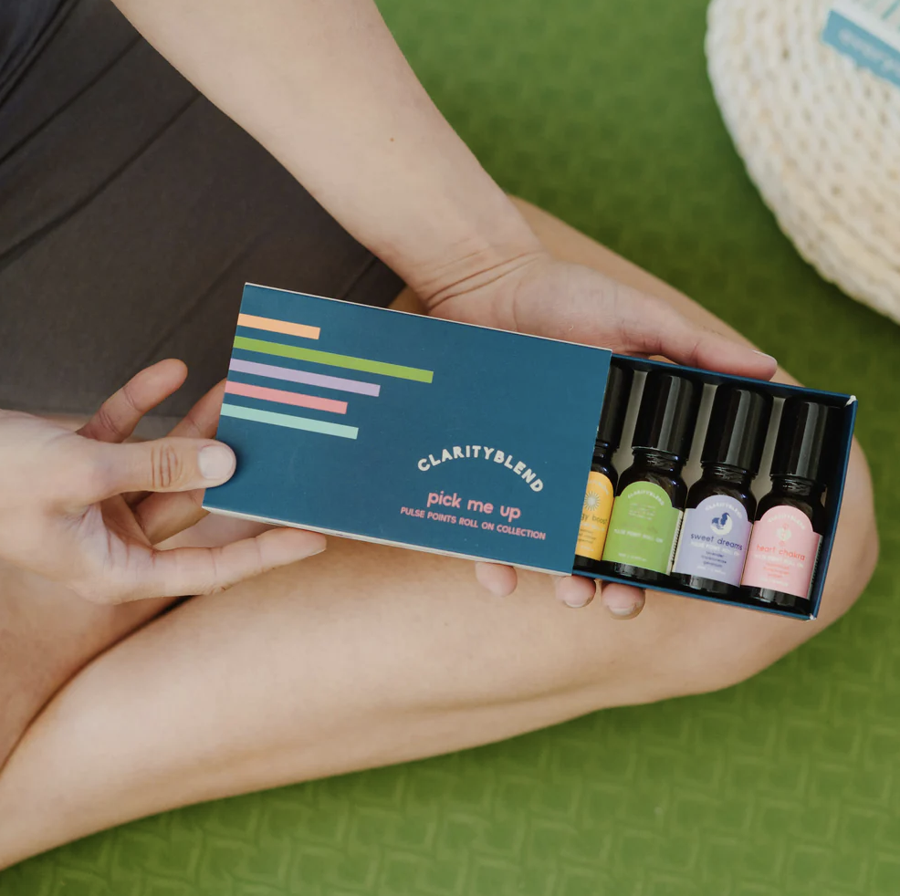 Clarity Blend Pulse Point Roll-on / The Pick Me Up (Set of 5)