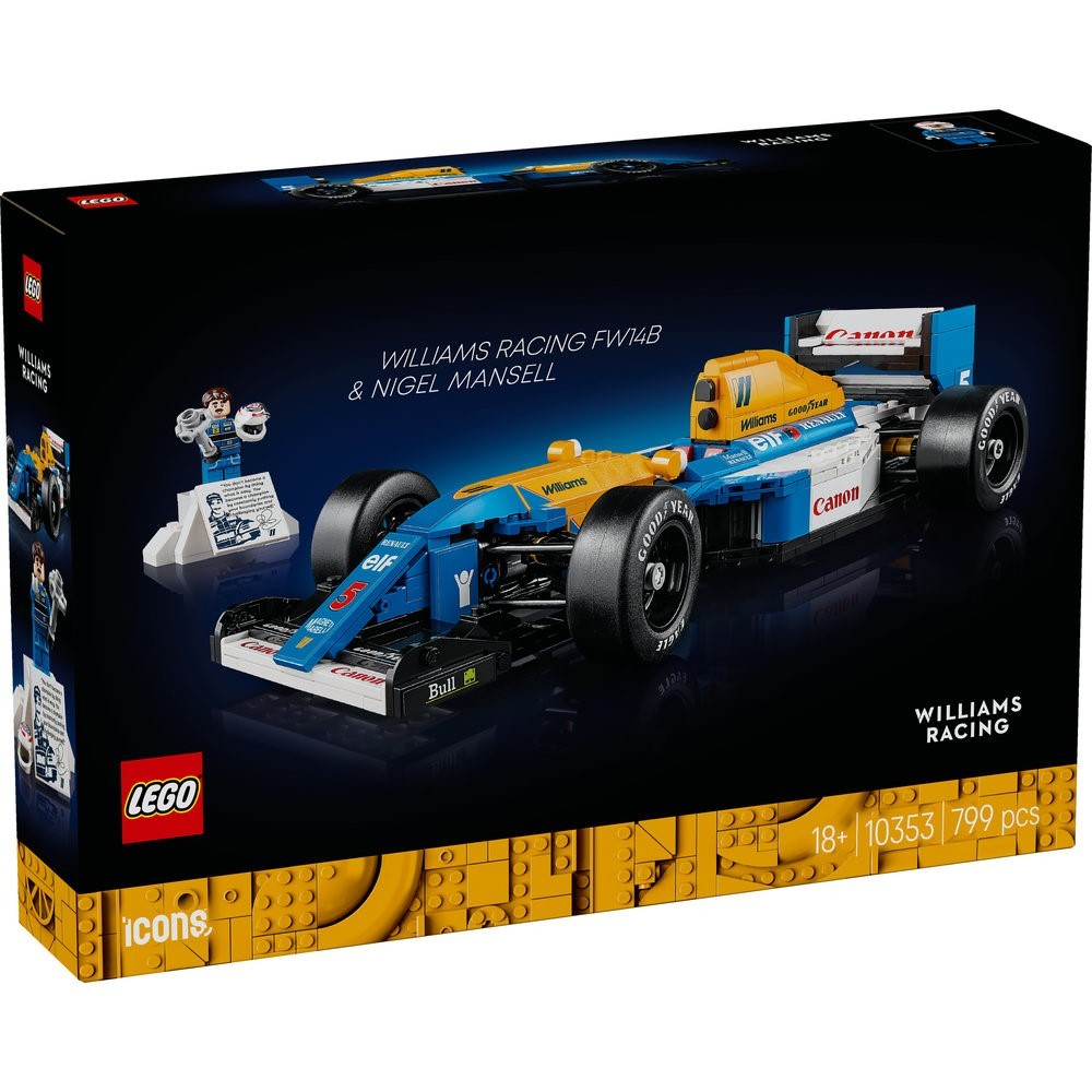 LEGO 10353 Williams Racing FW14B & Nigel Mansell