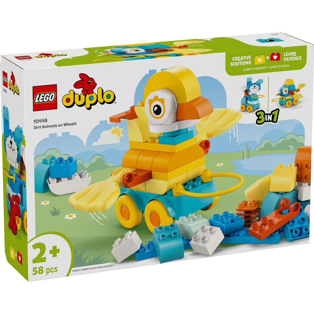 10448 3in1 Animals on Wheels