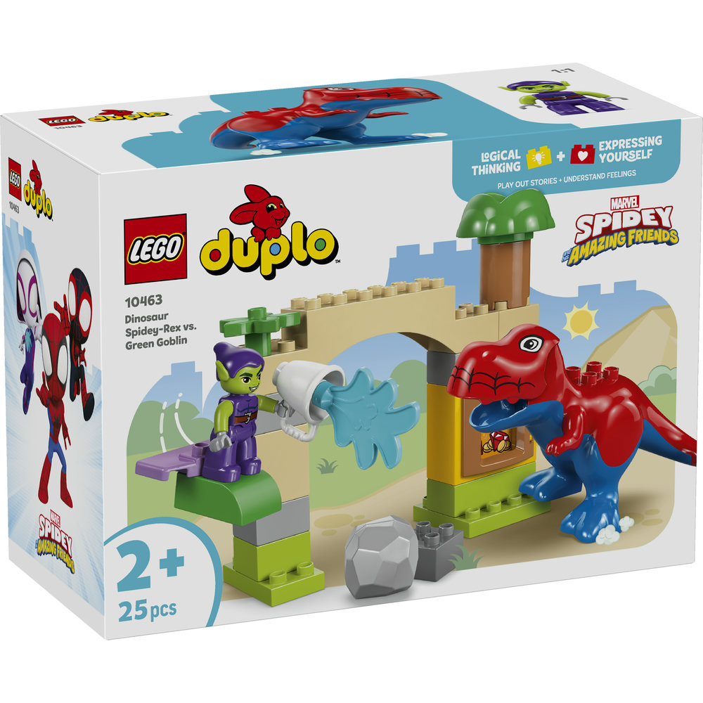 10463 Dinosaur Spidey-Rex vs. Green Goblin