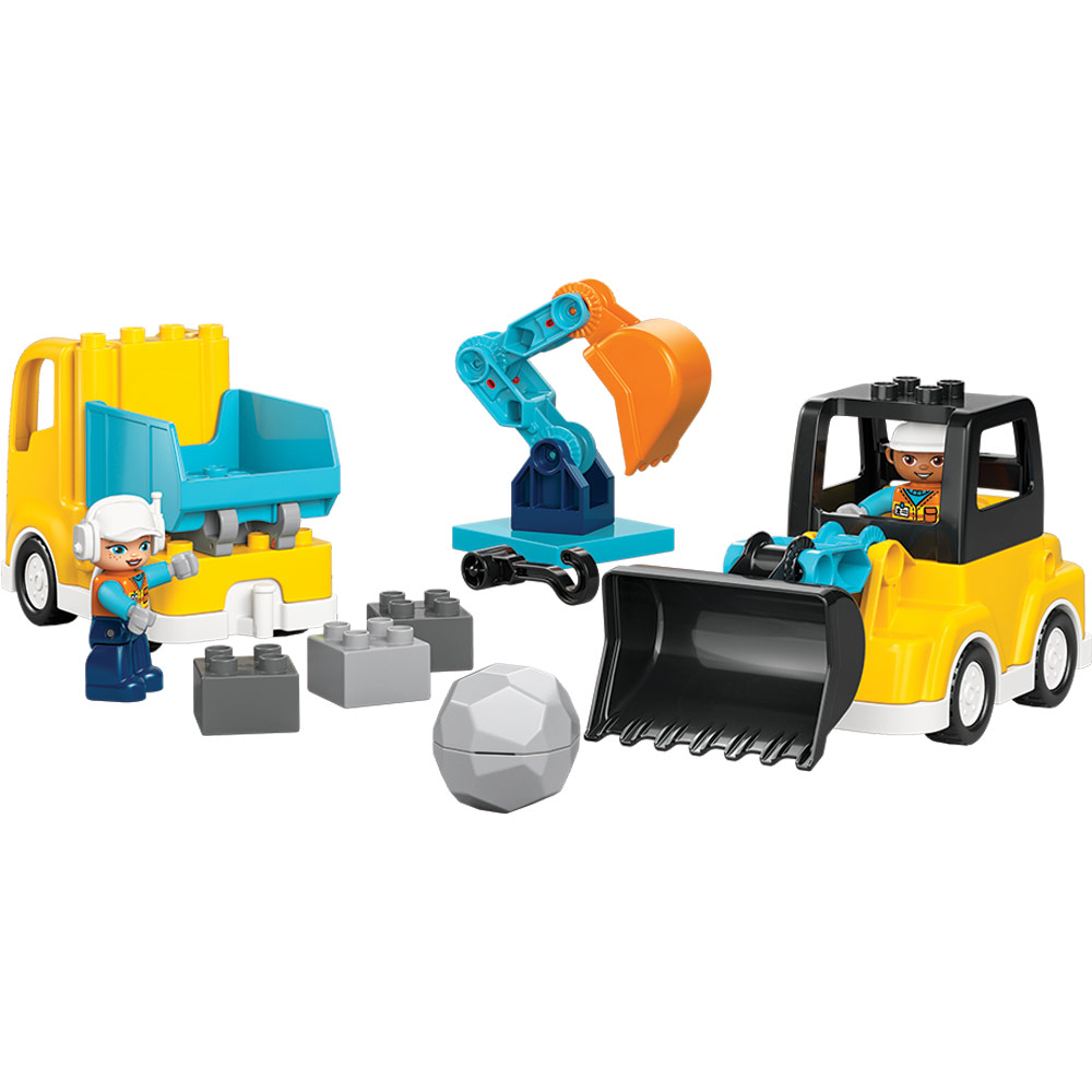 10475 3 in 1 Construction Vehicles