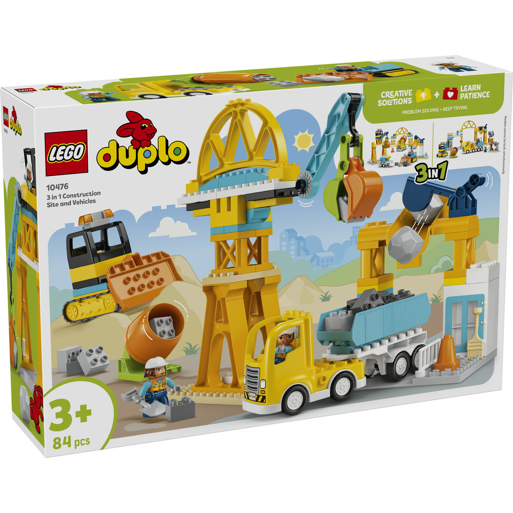 10476 3 in 1 Construction Site and Vehicles