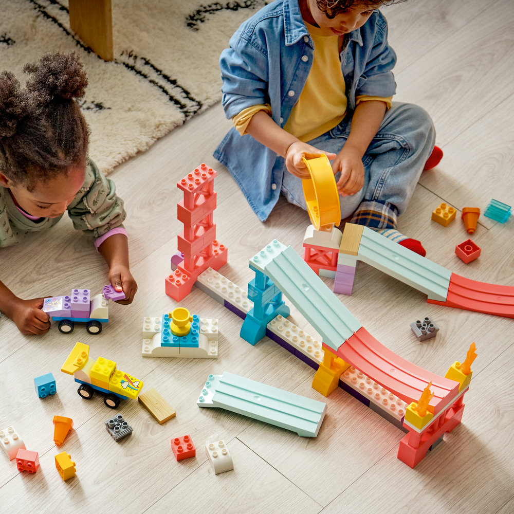 10478 3 in 1 Creative Ramps with Vehicles
