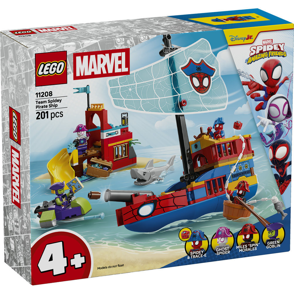 11208 Team Spidey Pirate Ship
