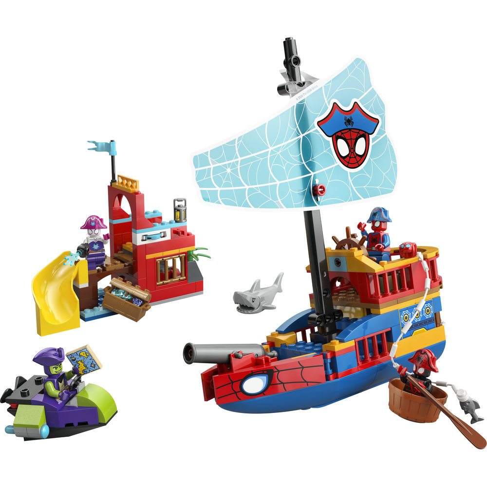 11208 Team Spidey Pirate Ship