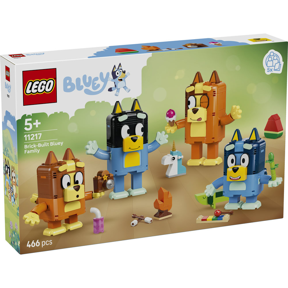 11217 Brick-Built Bluey Family
