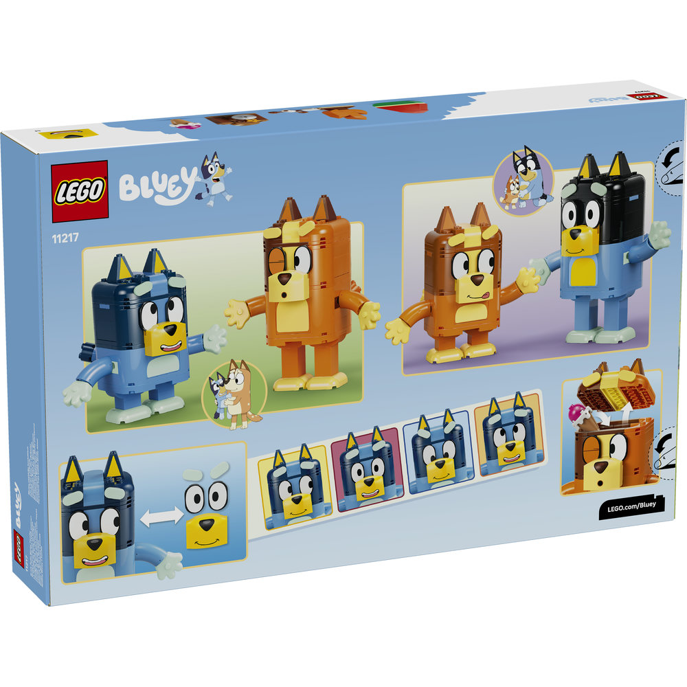 11217 Brick-Built Bluey Family