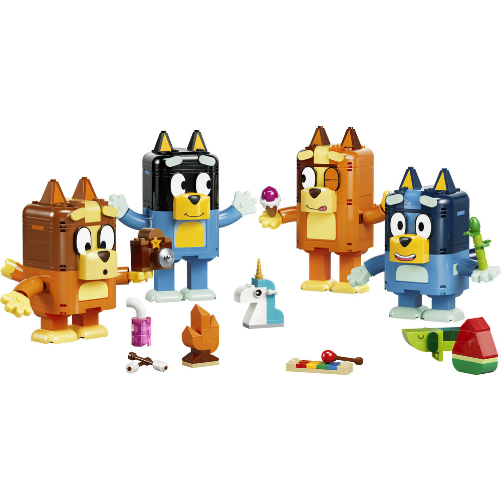 11217 Brick-Built Bluey Family