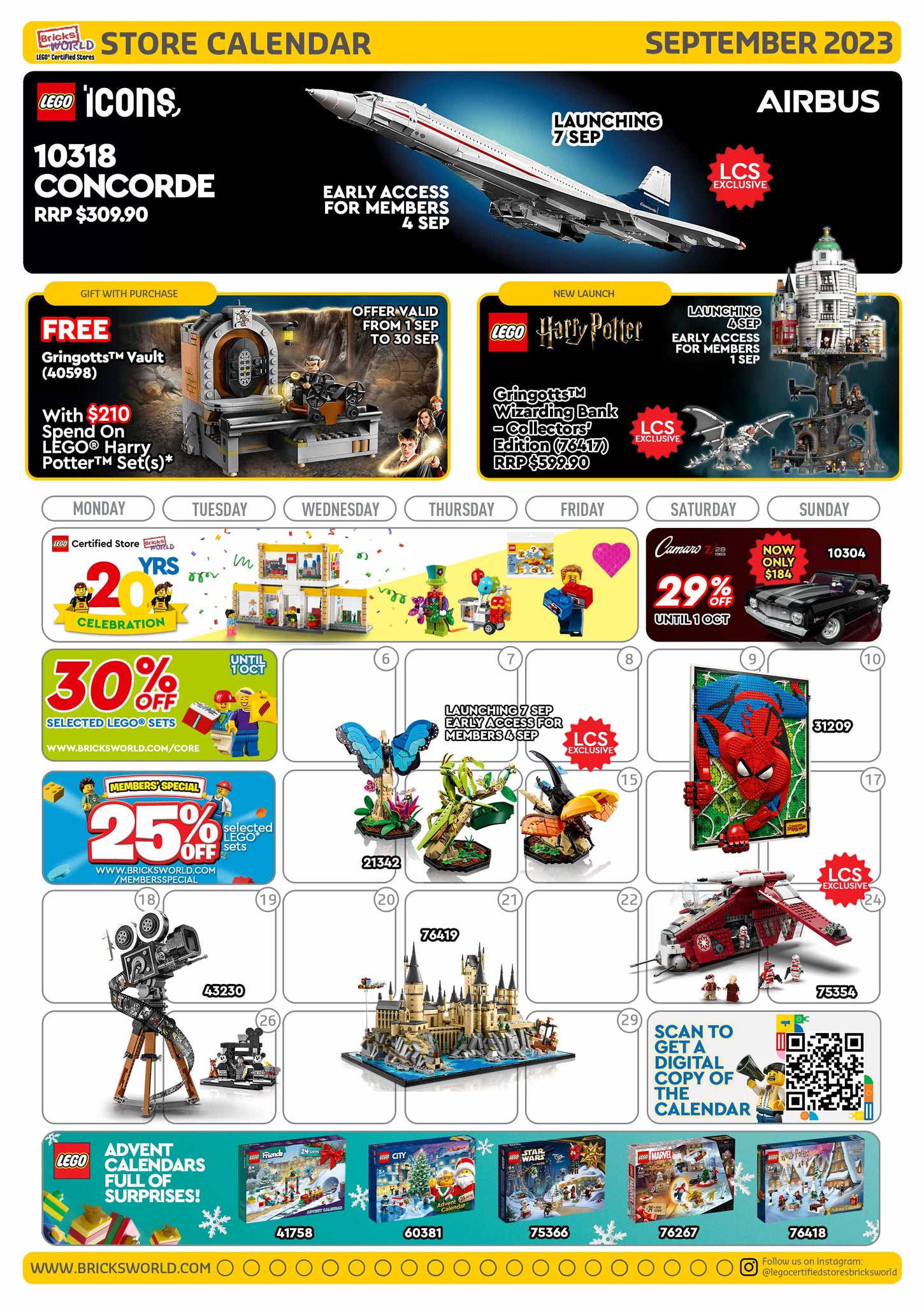 January 2019 lego sales calendar