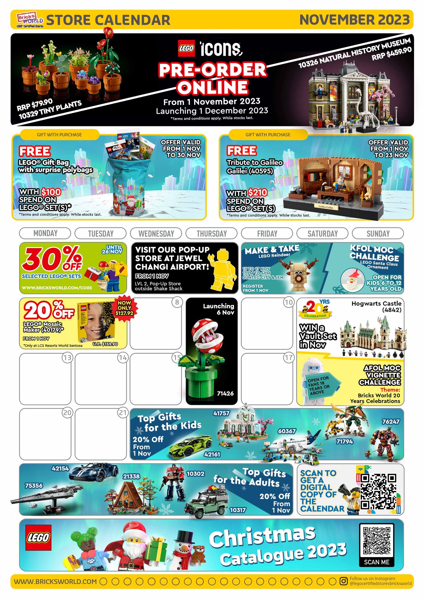 Lego november hot sale 2018 calendar