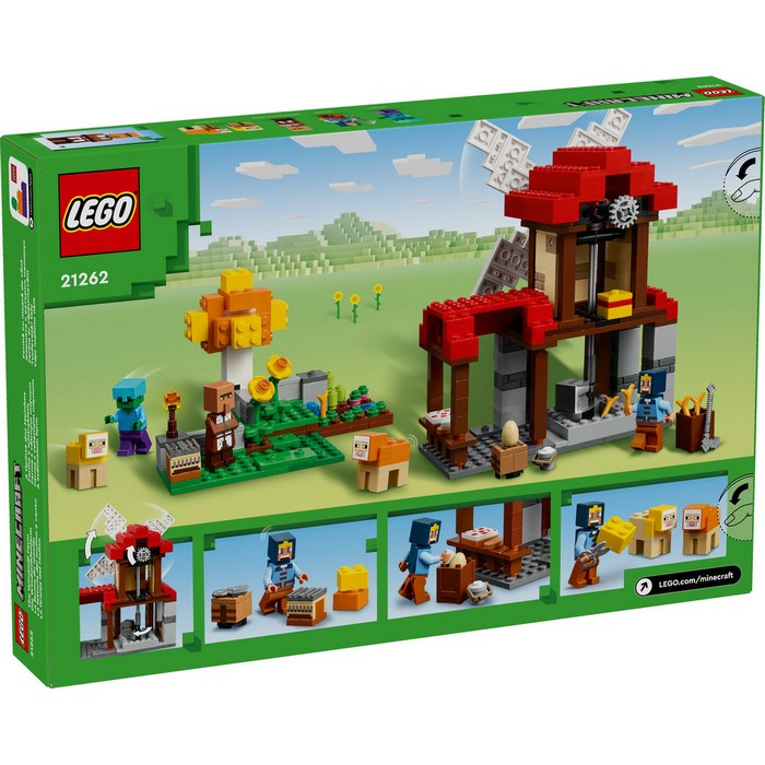minecraft farm house lego