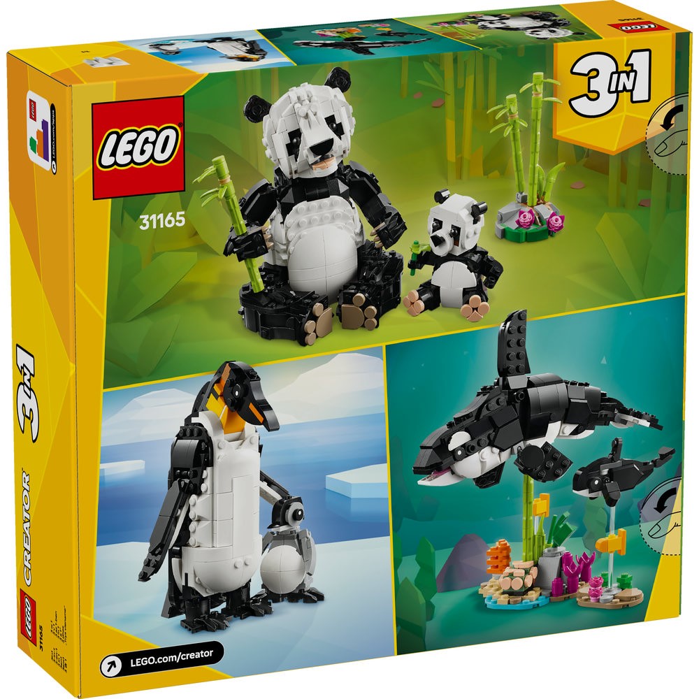 31165 Wild Animals: Panda Family