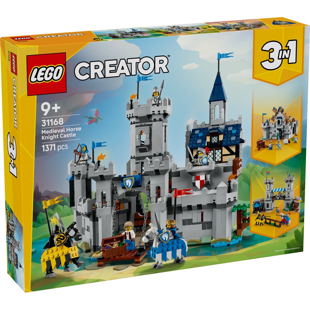 31168 Medieval Horse Knight Castle