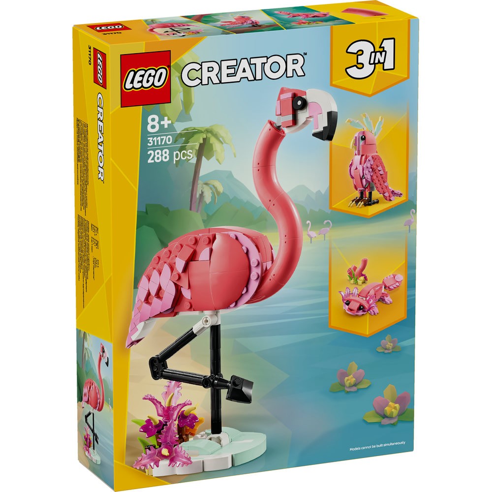 31170 Wild Animals: Pink Flamingo