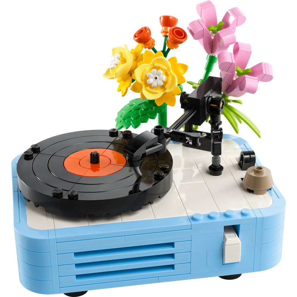 31172 Record Player with Flowers