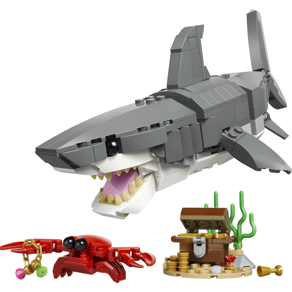 31381 Fierce Shark with a Treasure Chest