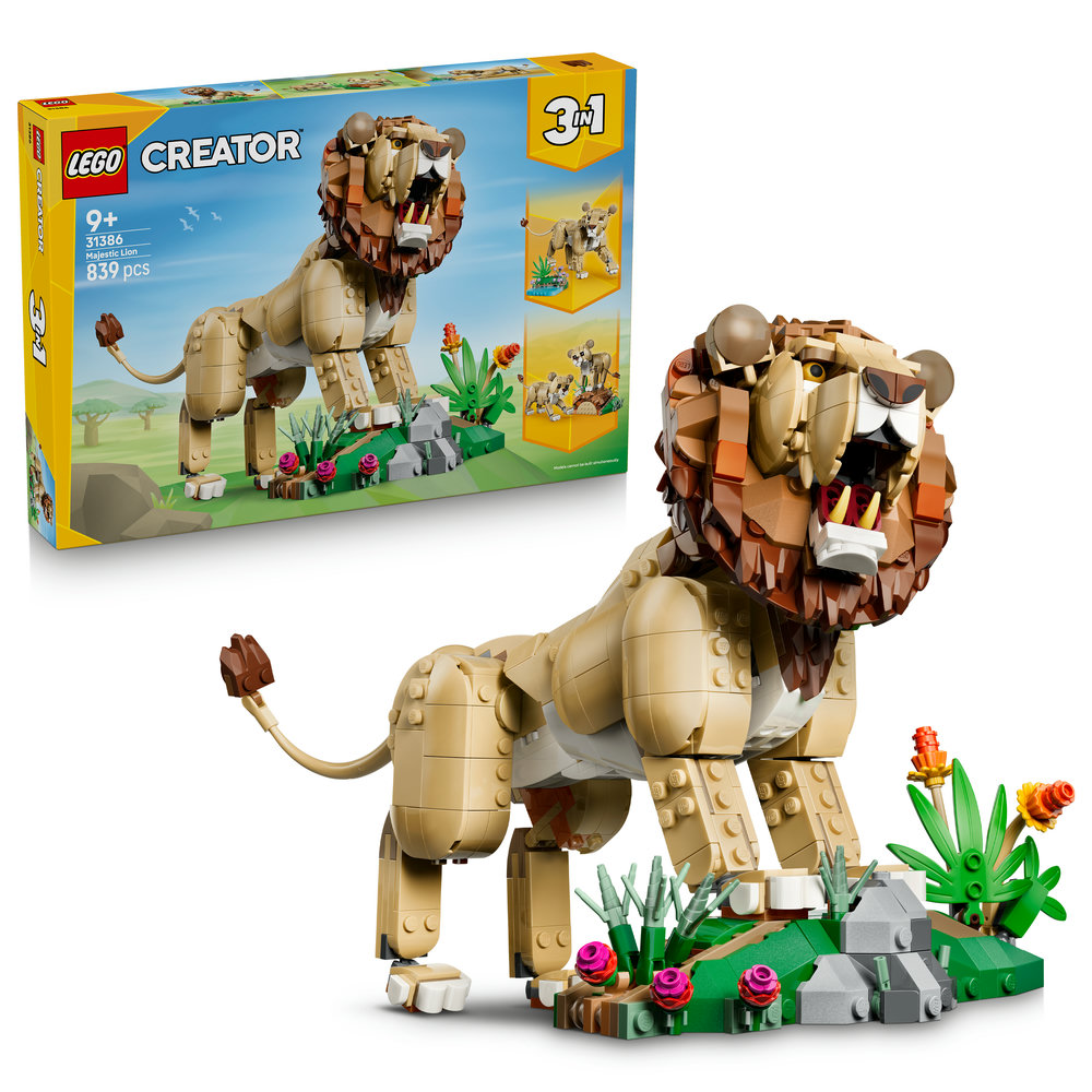 31386 Wild Animals: Majestic Lion