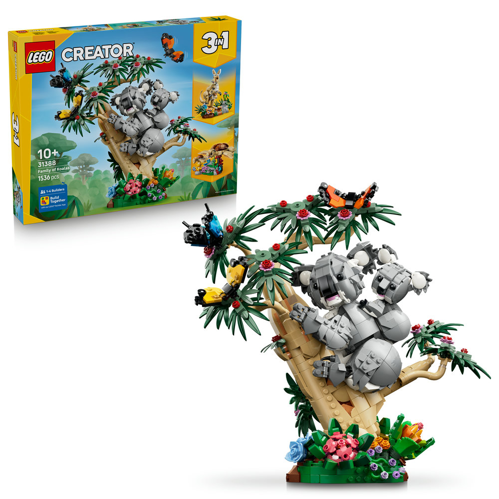 31388 Wild Animals: Family of Koalas