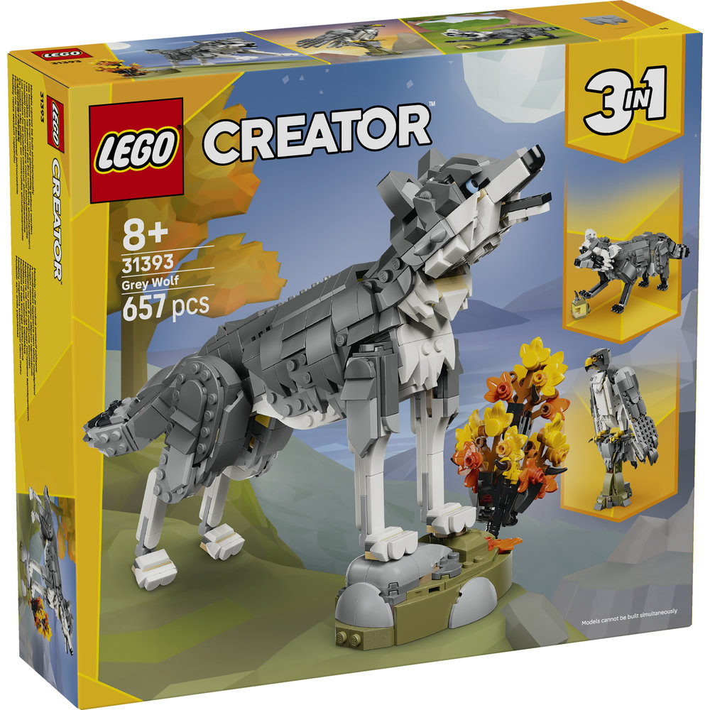 31393 Forest Animals: Gray Wolf
