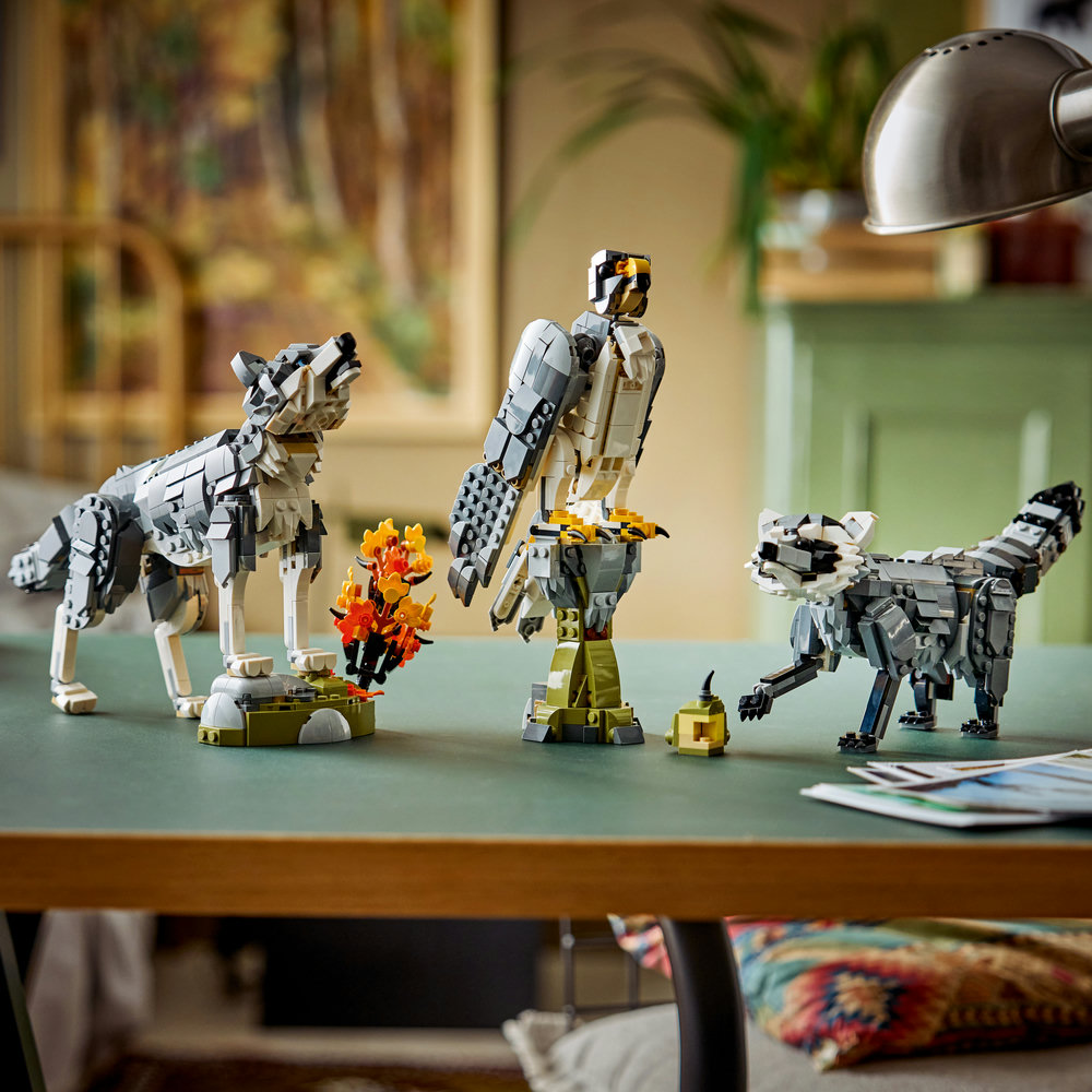 31393 Forest Animals: Gray Wolf