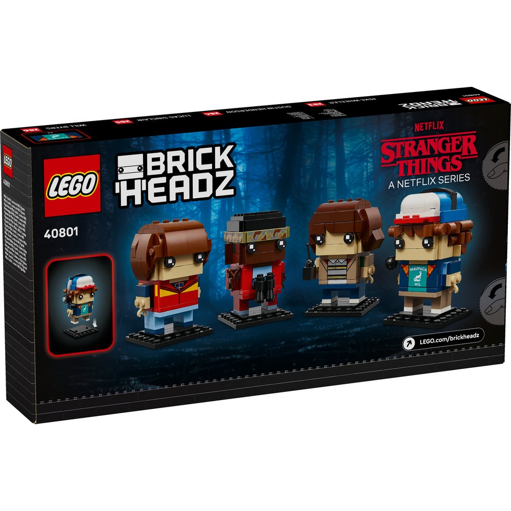 40801 Mike, Dustin, Lucas and Will Figures
