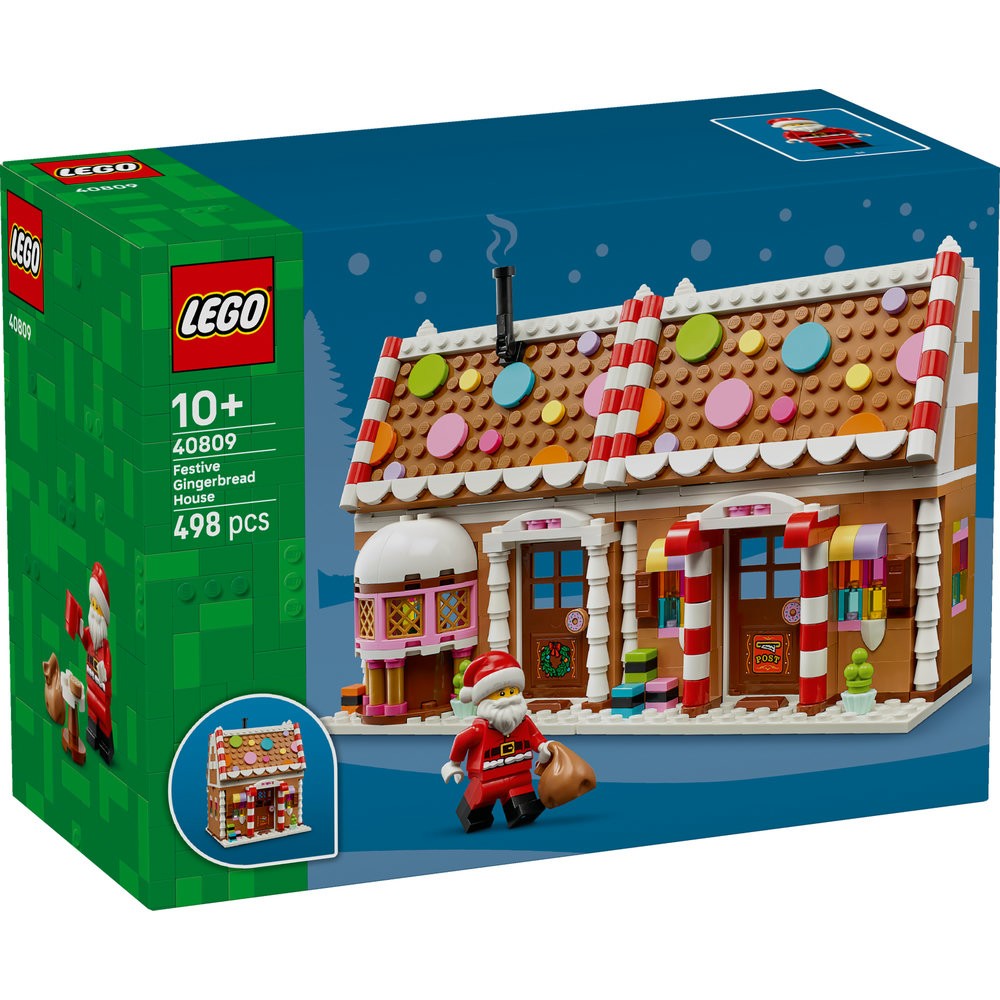 40809 Festive Gingerbread House
