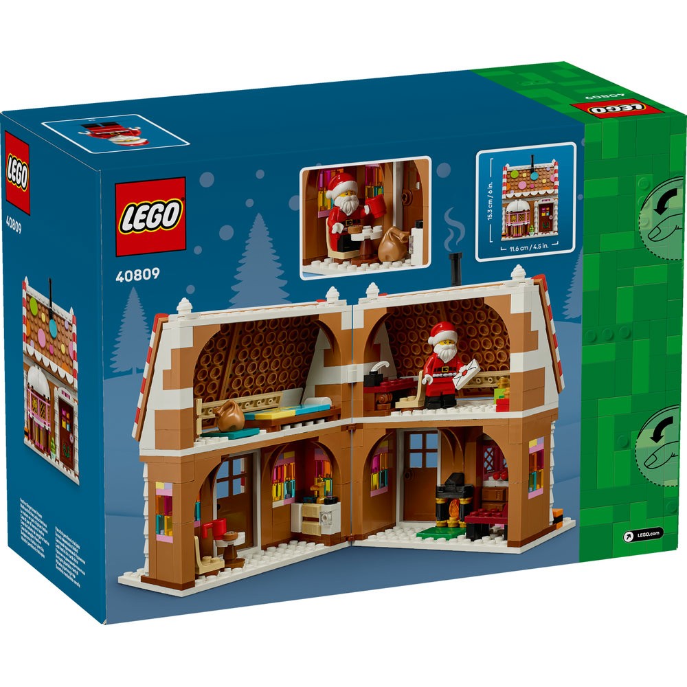 40809 Festive Gingerbread House